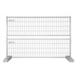 Bauzaun 15 kg Profi Business Rohr in Rohr - handgeschweißt - feuerverzinkt