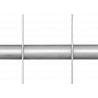 Stavební plot 15 kg EUTOP Premium tloušťka drátu 3,2 mm - trubka 1,2 mm