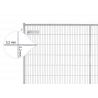 Stavební plot 15,5 kg Protišplhací pletivo 43 x 262 mm drát 3,2 x 2,2 mm