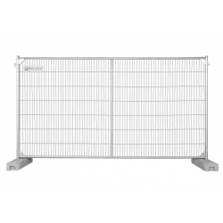 BAUZAUNWELT 15,5 kg Anti Climb 3,5 x 2,0 m Mobilzaun - Masche 43 x 262 mm - stabil