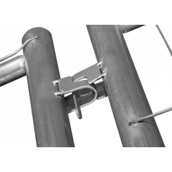 BAUZAUNWELT 15,5 kg Anti Climb 3,5 x 2,0 m Mobilzaun - Masche 43 x 262 mm - stabil