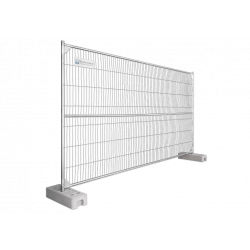 BAUZAUNWELT 15,5 kg Anti Climb 3,5 x 2,0 m Mobilzaun - Masche 43 x 262 mm - stabil
