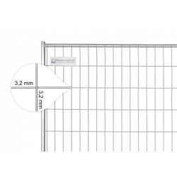 Stavební plot 15 kg EUTOP Premium tloušťka drátu 3,2 mm - trubka 1,2 mm