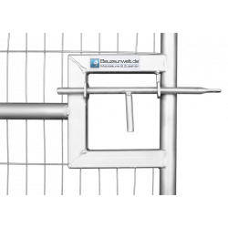 Construction fence gate 1.25 x 2.00 m - for all standard mobile fences with a height of 2 m