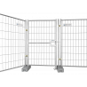 Construction fence gate 1.25 x 2.00 m - for all standard mobile fences with a height of 2 m
