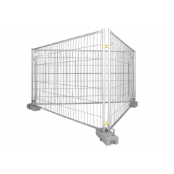 Bauzaun Aushebesicherung - Diebstahlschutz zum verschrauben