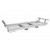 Twin traverse for construction fences and base plates