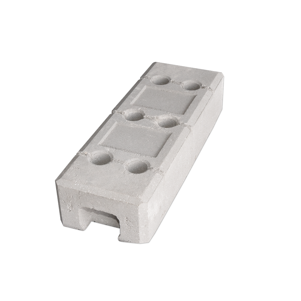 Bauzaunfuß  Beton 23 kg - leichte Ausführung