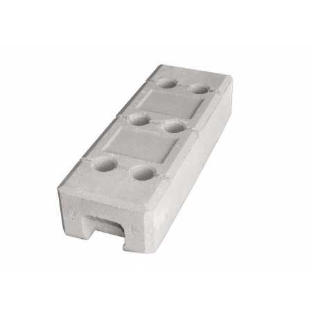 Bauzaunfuß  Beton 23 kg - leichte Ausführung