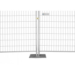 Standplatte für Bauzaun