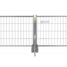 Construction fence support strut for 1.2 m construction fence
