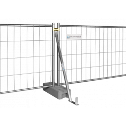 Podpěrná vzpěra stavebního plotu pro stavební plot o výšce 1,2 m