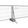 Construction fence support strut for 1.2 m construction fence