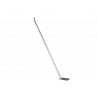 Construction fence support strut with large plate - anchoring with ground spike