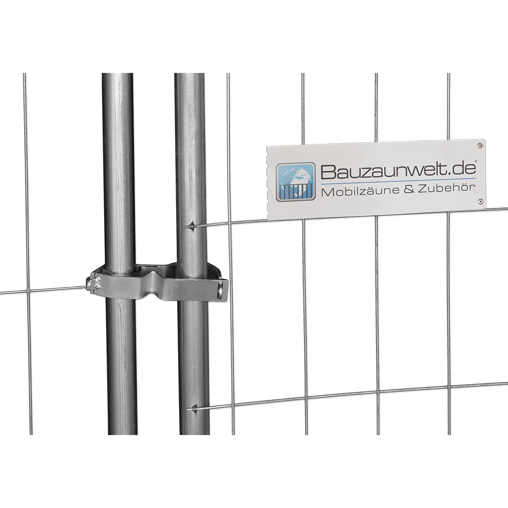 Bauzaunschloss - für Vorhangschlösser - zum verschließen einer Zaunanlage