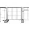 Construction fence lock - for padlocks - for locking a fence system