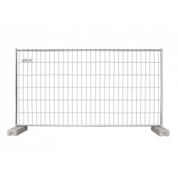 BAUZAUNWELT 13 kg 3,5 x 2,0 m Mobilzaun EUTOP - stabil - Draht 3 mm