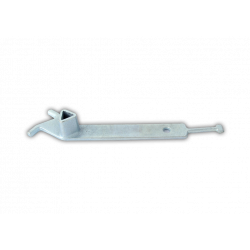 Triangular key according to DIN 3223