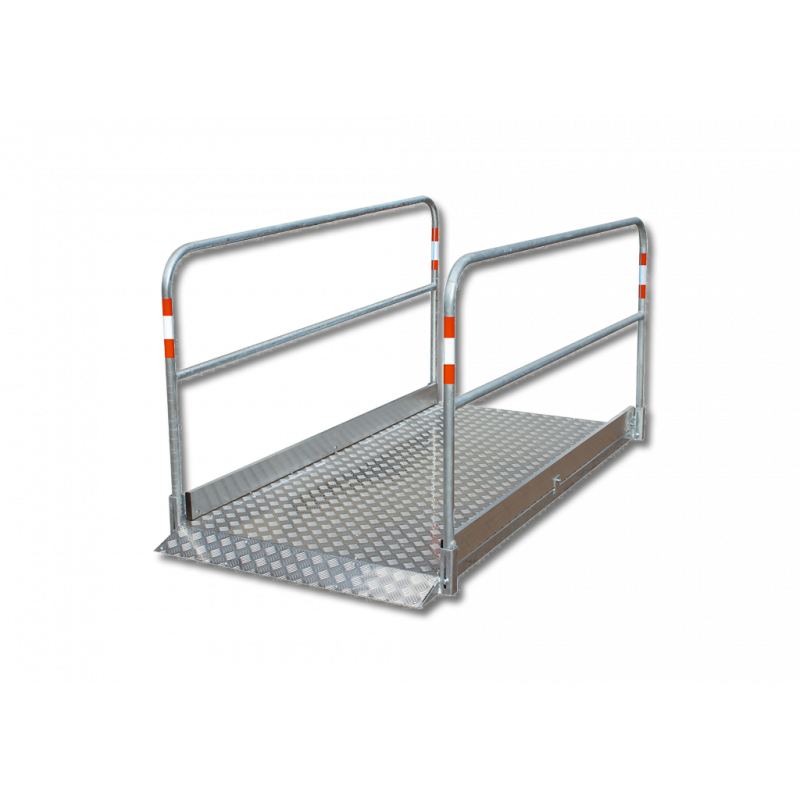 Alu-Grabenbrücke 1,80m lang, 1,00m breit,