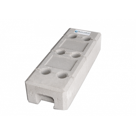 Bauzaunfuß 34 kg aus Beton