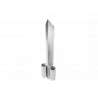 Construction fence ground sleeve - drive-in sleeve with two sockets for mobile fences
