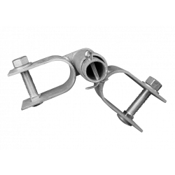 Bauzaun Drehgelenk - zur Erstellung von Bauzauntoren