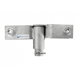 Bauzaun Drehgelenk - zur Erstellung von Bauzauntoren