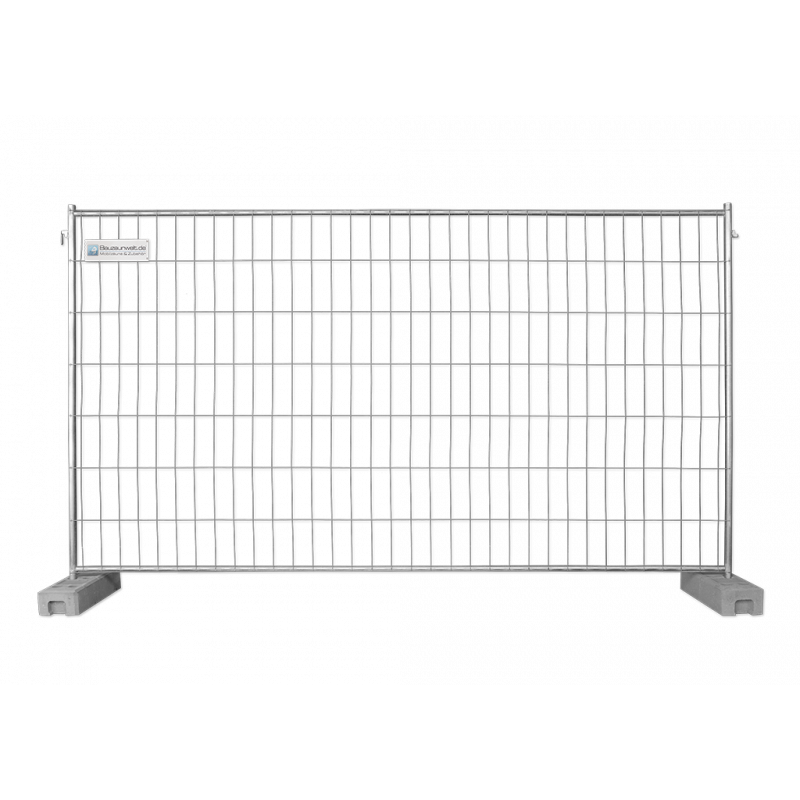 Bauzaun 11 kg EUTOP Economy mit Haken und Öse verzinkt