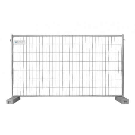 Bauzaun 11 kg EUTOP Economy mit Haken und Öse verzinkt