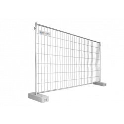 Bauzaun 11 kg EUTOP Economy mit Haken und Öse verzinkt