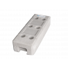 Construction fence 13 kg EUTOP incl. PE base 16 kg and connectors 20-piece set