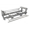 BAUZAUNWELT 11 kg Premium 2,20 x 2,00 m Sada 15 - 16 kg PE základny