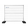 Bauzaun 13 kg 2,20 x 2,00 mit 3 Rohren Drahtstärke 3,2 mm