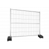 Bauzaun 13 kg 2,20 x 2,00 mit 3 Rohren Drahtstärke 3,2 mm