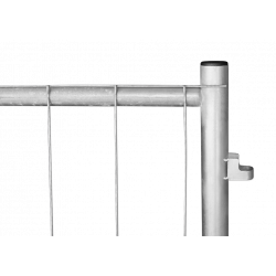 Stavební plot 11 kg poloviční výšky 3,5 x 1,2 m tloušťka drátu 3,2 x 3,2 mm