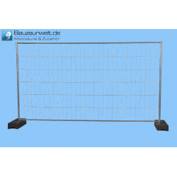 Bauzaun 11 kg EUTOP Medium 2,5 x 2,5 mm Drahtstärke 1,0 mm Rohr