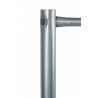 Bauzaun 11 kg EUTOP Medium 2,5 x 2,5 mm Drahtstärke 1,0 mm Rohr