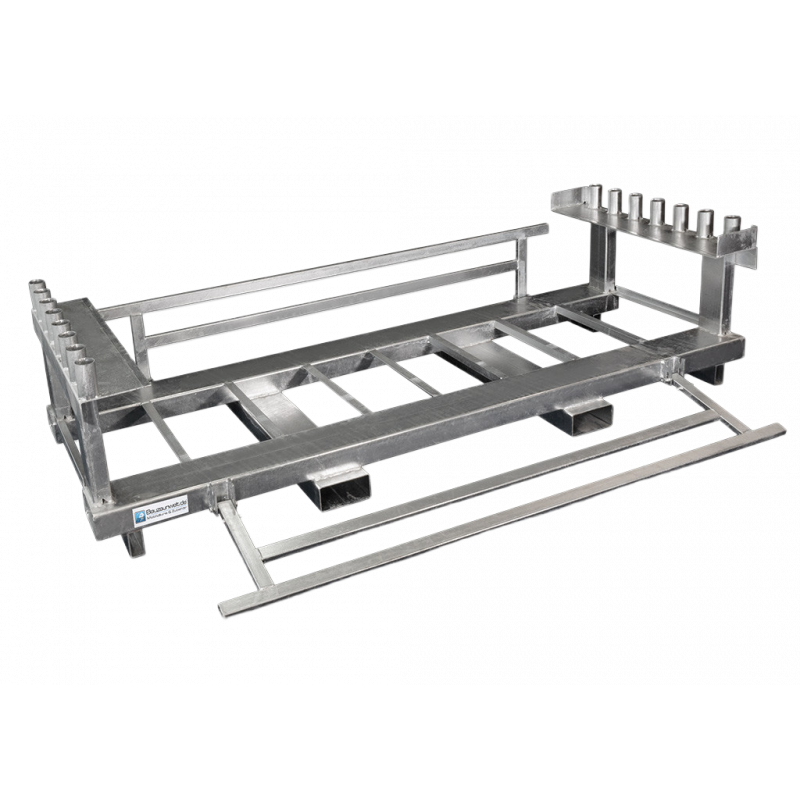 BAUZAUNWELT Multifunctional pallet MTP 15 L 2.25 x W 0.85 m