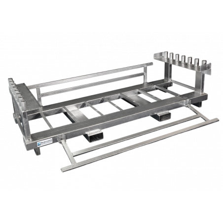 BAUZAUNWELT Multifunctional pallet MTP 15 L 2.25 x W 0.85 m