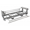 BAUZAUNWELT multifunkční paleta MTP 15 L 2,25 x Š 0,85 m