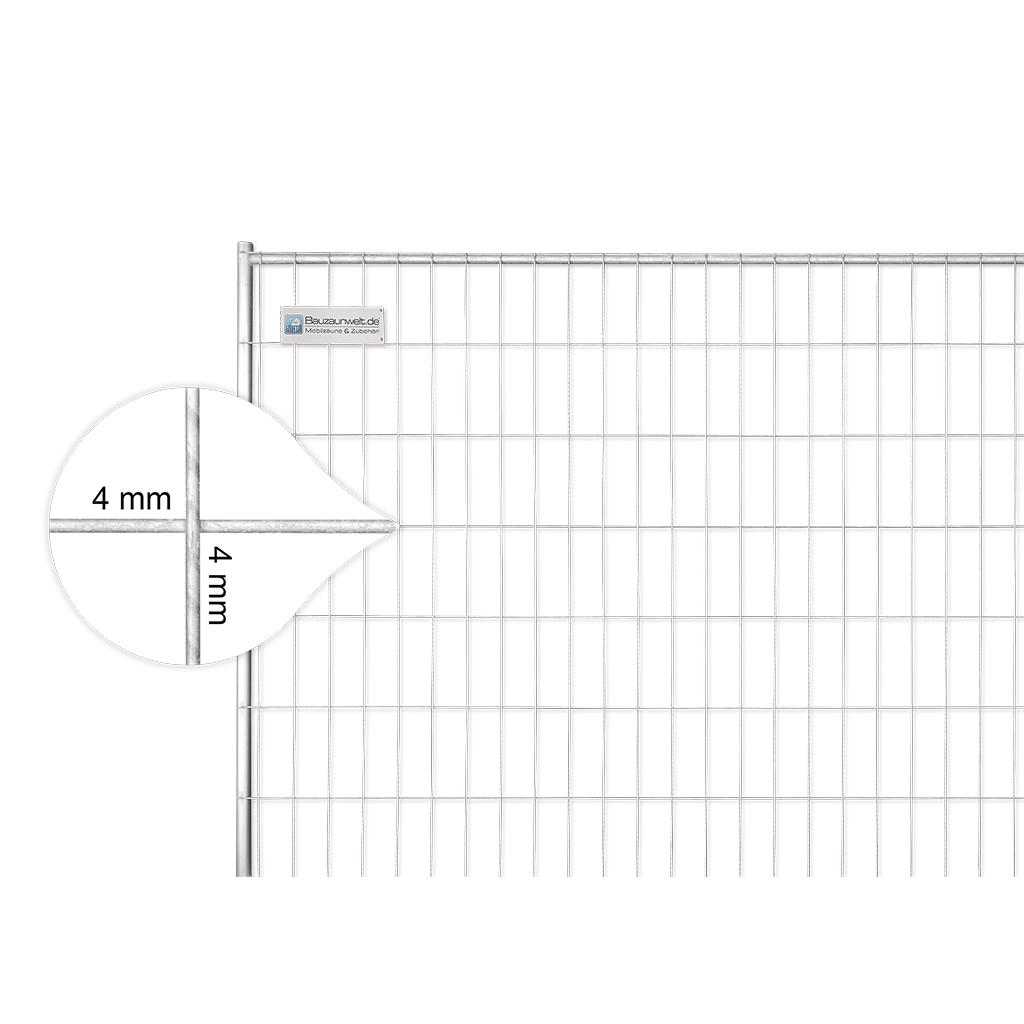 BAUZAUNWELT 18 kg EUTOP Profi  Drahtstärke 4,0 x 4,0 mm