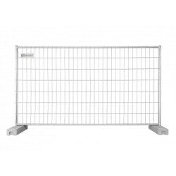 BAUZAUNWELT 18 kg 3,5 x 2,0 m Mobilzaun EUTOP Profi - extra stabil - Draht 4 mm