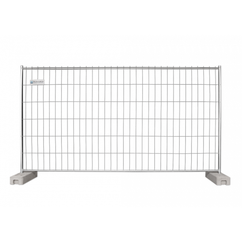 BAUZAUNWELT 26er oder 30er Set 13 kg Mobilzaun - Bauzaun Palette Betonfuß Verbinder BAUZAUNWELT 26er oder 30er Set 13 kg Mobilzaun - Bauzaun Palette Betonfuß Verbinder
