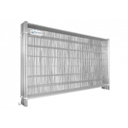 BAUZAUNWELT 20er Set 14 kg Mobilzaun - Betonfuß und Verbinder