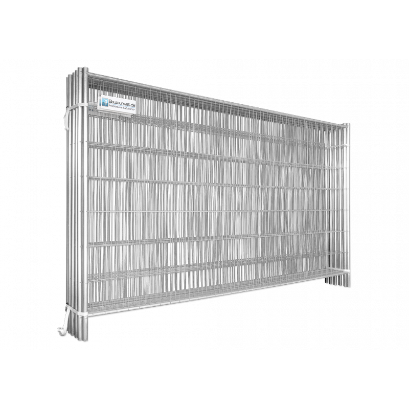 BAUZAUNWELT 20er Set 14 kg Mobilzaun - Betonfuß und Verbinder BAUZAUNWELT 20er Set 14 kg Mobilzaun - Betonfuß und Verbinder