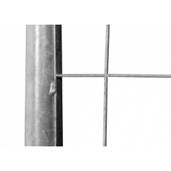 BAUZAUNWELT 10,5kg,15 er Set Business feuerverzinkt 2,20 x 2,00 m  inkl. 16 kg PE Fuß