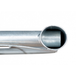 BAUZAUNWELT 20 kg 3,5 x 2,0 m Mobilzaun Profi Exklusiv Rohr in Rohr - extra stabil