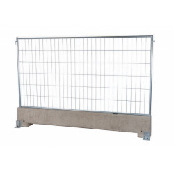 Mobile concrete barrier 900 kg for traffic safety