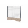 Concrete barrier for separating traffic areas 2.50 m