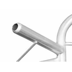 5er Set Absperrgitter - Mannheimer Gitter Economy 2,30 m - 10 kg - verzinkt